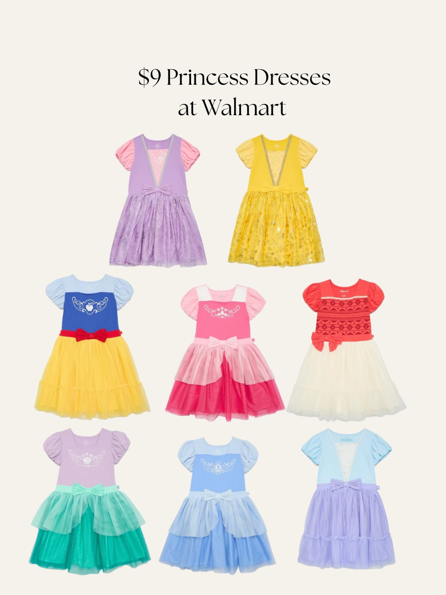 Disney Princess dresses are only $9 at Walmart right now! These make amazing Christmas gifts for princess-obsessed girls and they’re super comfy for a Disney World day. Perfect for the holidays and vacation magic! ✨
.

Disney princess dress, Walmart princess dress, girls dress up costume, Disney World outfit ideas, toddler princess dress, girls Christmas gift ideas, princess gift guide, affordable Disney outfits, Disney toddler style, Walmart holiday finds, girls dress up clothes, princess play dress, Disney trip outfits, budget friendly kids gifts, Disney inspired outfits, toddler holiday gift guide, girls Disney fashion, Walmart kids deals, Disney vacation outfits, princess costume ideas, girls gift guide, magic kingdom, Disney world outfits, kids Disney outfits, Disneyland outfits, Epcot outfits, Moana outfit, princess outfits, matching Disney outfits

#LTKCyberWeek #LTKGiftGuide #LTKKids