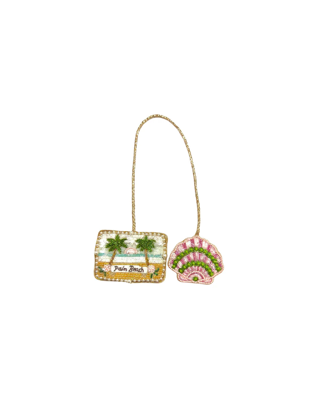 The Palm Beach Bag Charm | Beth Ladd Collections