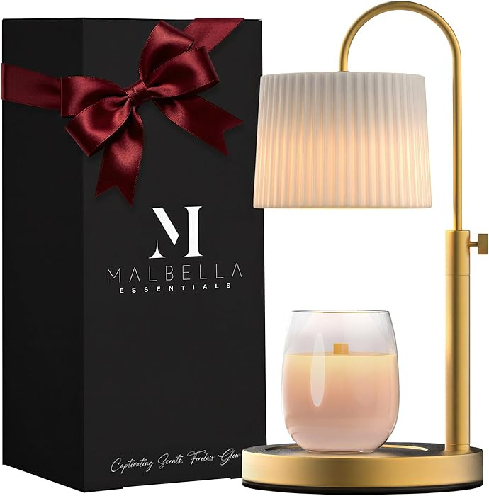 Dimmable Glass Candle Warmer Lamp with Timer - Adjustable Height Candle Lamp Warmer with Timer (8... | Amazon (CA)