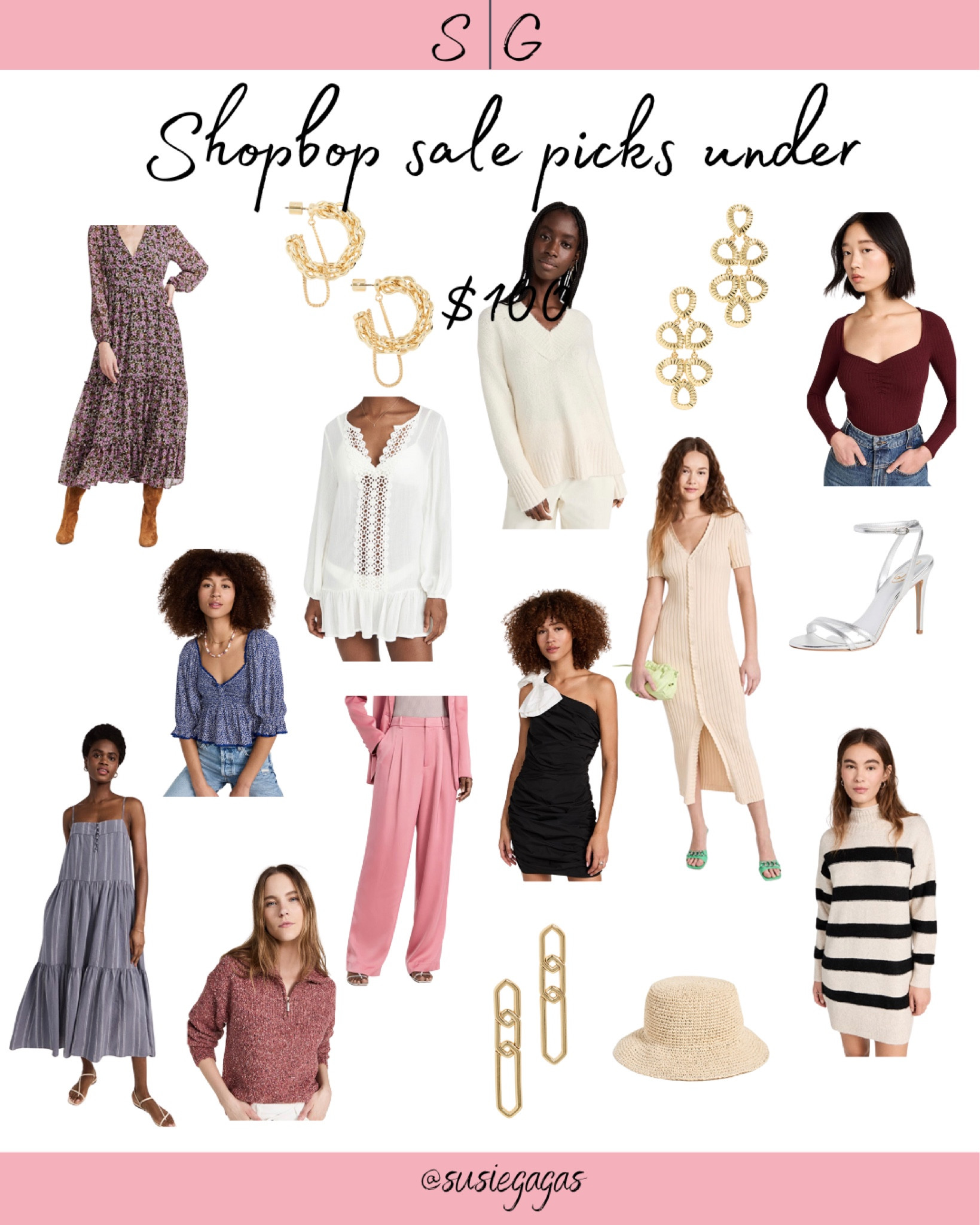 Shopbop sale picks all under $100! I ordered the bucket hat for a cute beach look!



#LTKunder100 #LTKstyletip #LTKsalealert