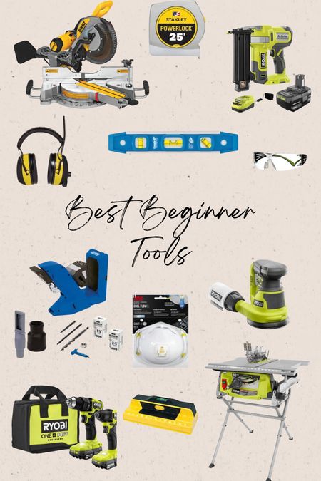 Best tools for starting out in DIY

#LTKhome #LTKU
