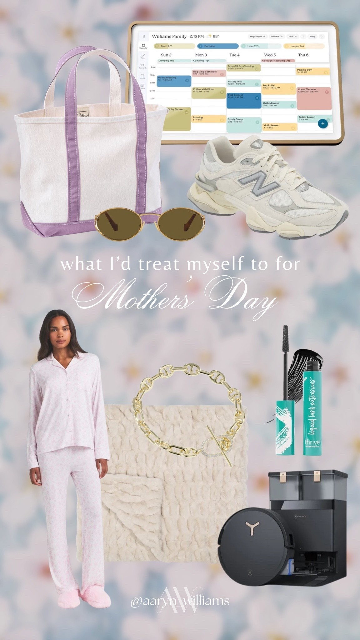 mother’s day wishlist energy 💐✨
a little practical, a little pretty, and a few things that would make everyday life feel more fun ☁️🤍

ll bean boat tote, new balance sneakers, spring pajamas, cozy home finds, robot vacuum, mom essentials, gold jewelry, oversized sunglasses, organization apps, soft girl aesthetic, everyday luxury, amazon finds, lifestyle finds, cozy chic, gift ideas for moms

#LTKMothersDay