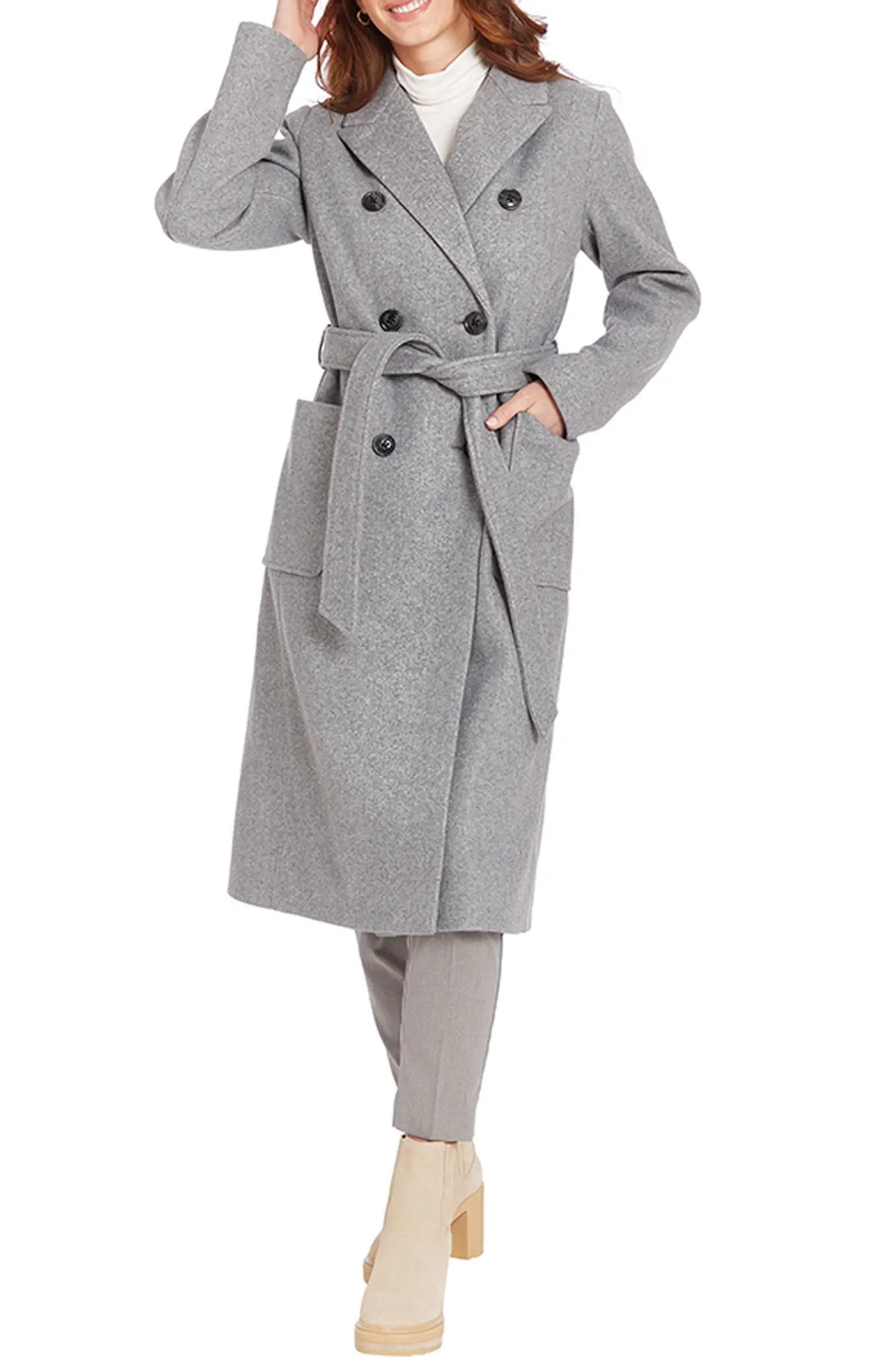 Frye Water Resistant Double Breasted Coat | Nordstromrack | Nordstrom Rack