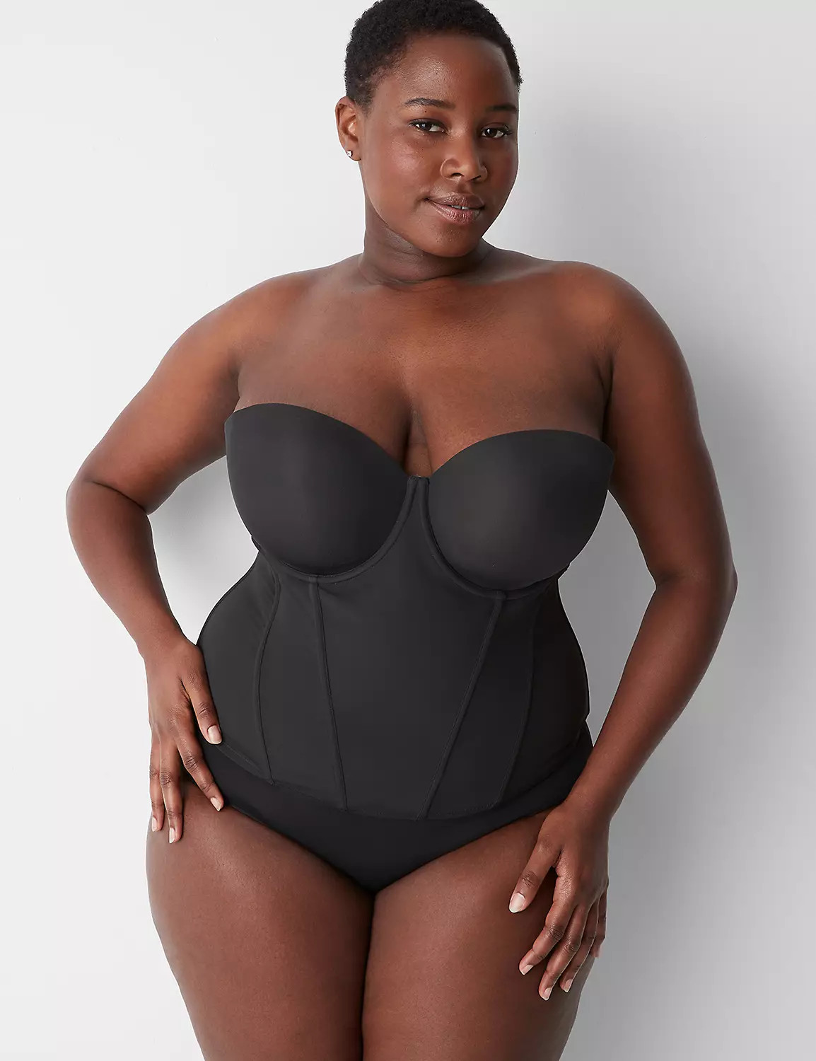 N&I Illusion Shapewear Bustier 1131 | LaneBryant | Lane Bryant (US)