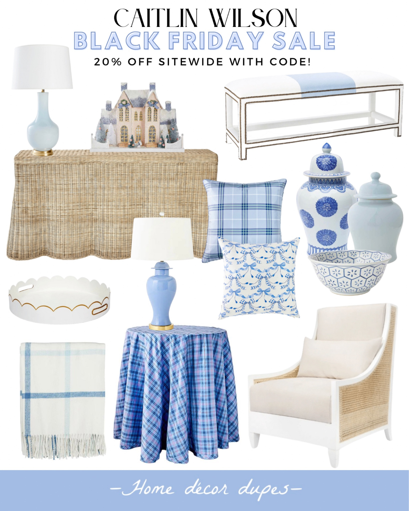 ✨More Black Friday Sales to share!! ✨
Now get 20% OFF SITEWIDE, including Holiday 🙌🏻 🎄at Caitlin Wilson with promo code: THANKFUL

I know we have so many Caitlin Wilson fans so wanted to share ADAP!! Linked as many coastal and Grandmillenial favorite pieces as I could!! 🏃🏼‍♀️🏃🏼‍♀️🏃🏼‍♀️

#LTKsalealert #LTKCyberweek #LTKhome