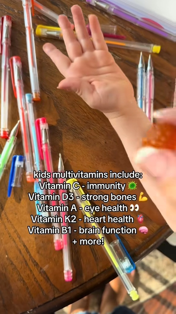 A daily vitamin that makes the morning routine a bit less of a battle, especially when kids are picky eaters. These gummies have an organic fruit and veggie blend that parents will appreciate. 

 #LTKmomlife #LTKSaleAlert #LTKKids