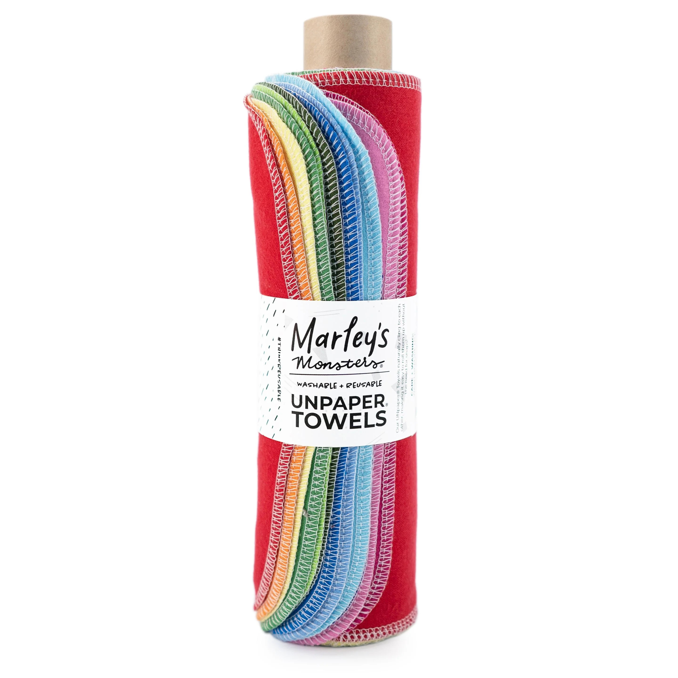 Rainbow Rolled Unpaper® Towels | Grove