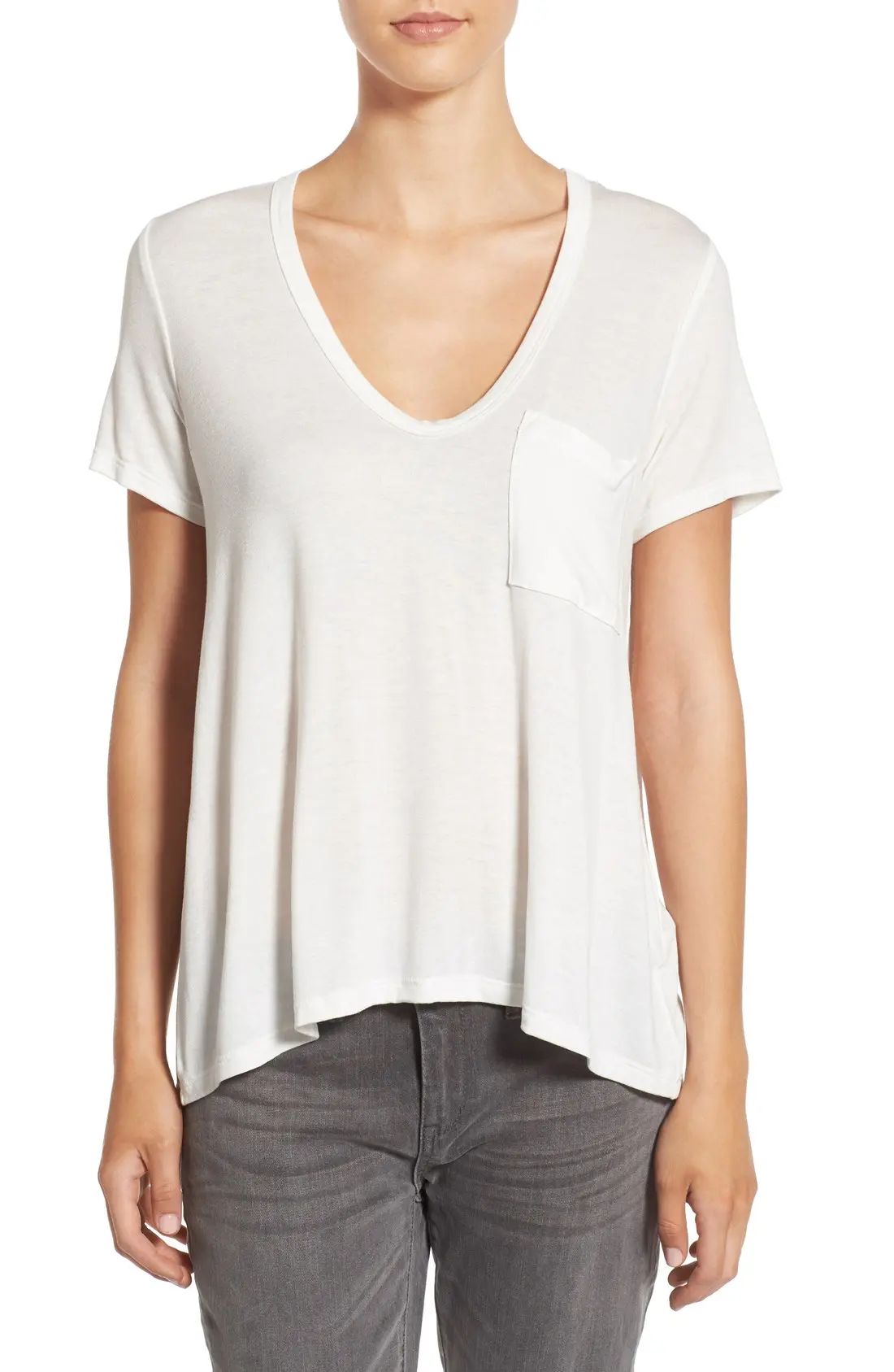 Deep-V Neck Tee | Nordstrom