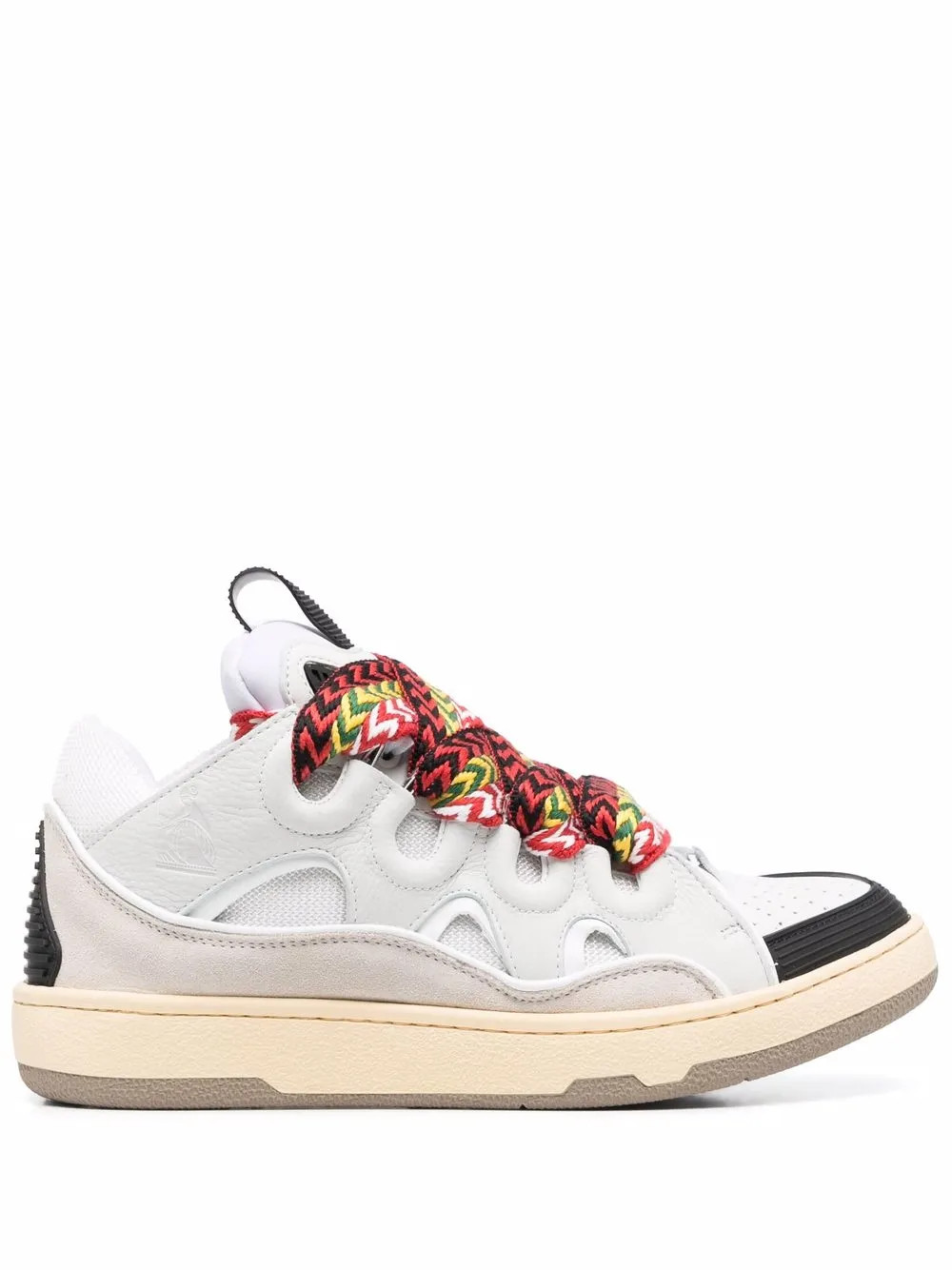 Lanvin Curb lace-up Sneakers - Farfetch | Farfetch Global