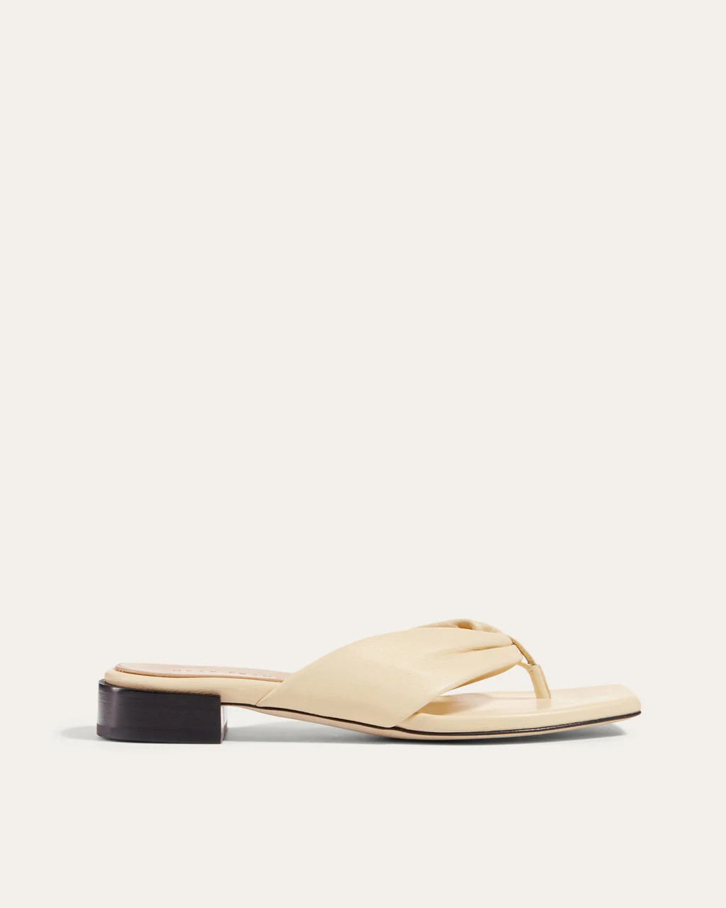 Wrap Sandal, Creme | Dear Frances