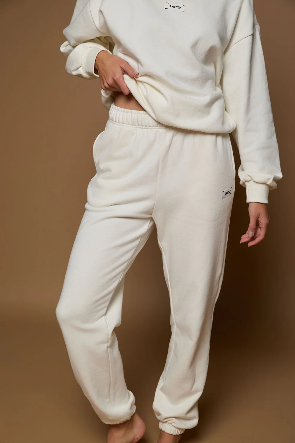 Lately Core Jogger Vanilla | Lately Lounge The Label