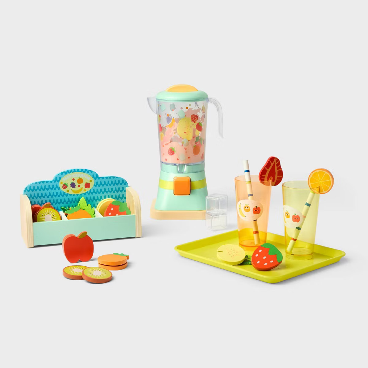 Smoothie Maker Play Set - Gigglescape™: Creative Toy Kitchen, Play Food, 28 Pieces, Ages 3+, Fi... | Target