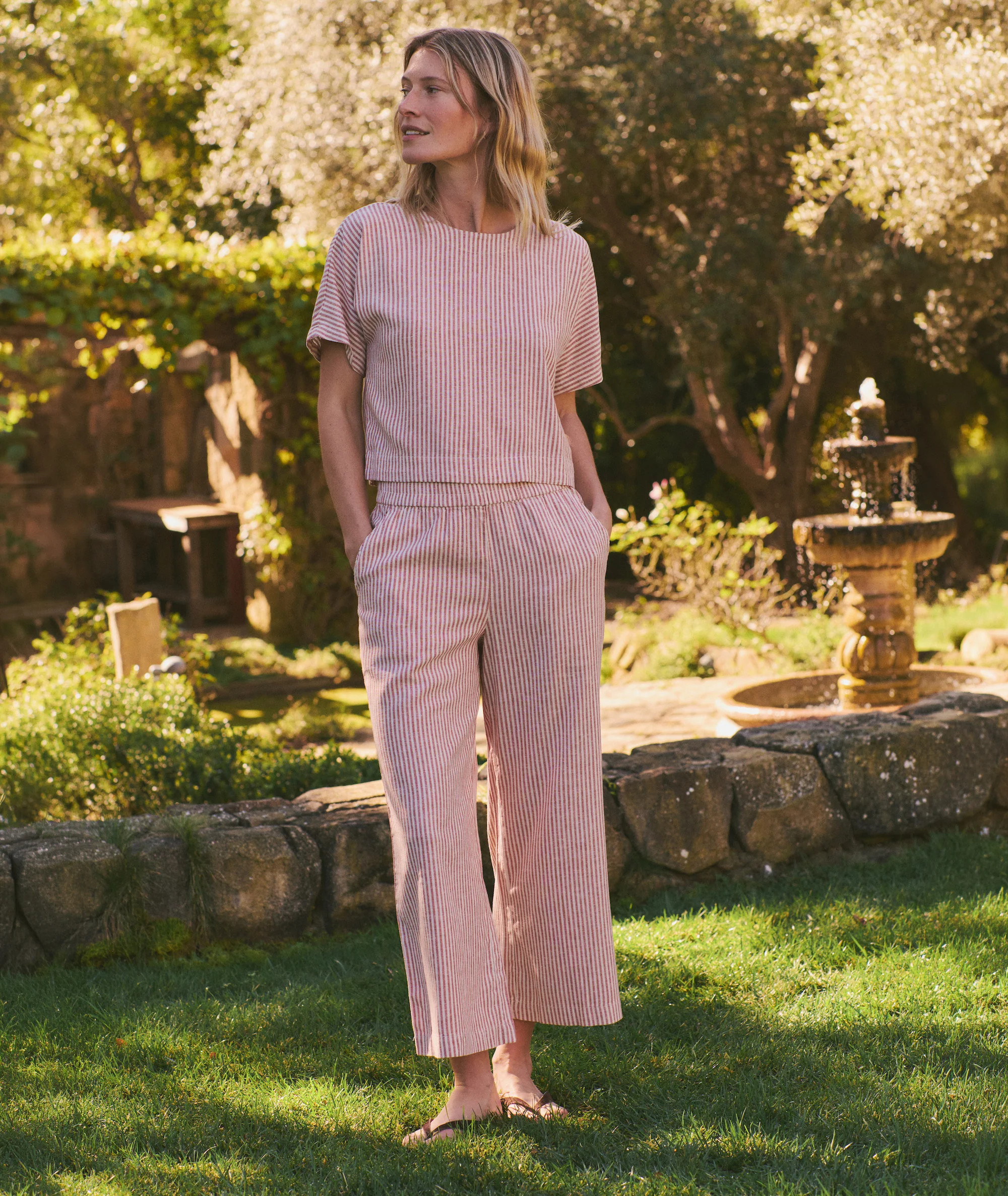 Allison Hemp Crop Trouser | Marine Layer