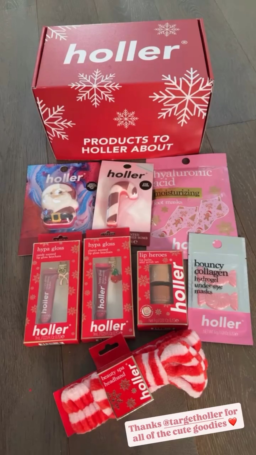 Cute little holiday goodies from the Holler & Glow line at Target 🎁🎅🏻 All $5 & under! 

Target, Holler & Glow, girt ideas, stocking stuffers, beauty and wellness gifts, at home spa day 

#LTKHoliday #LTKGiftGuide #LTKBeauty