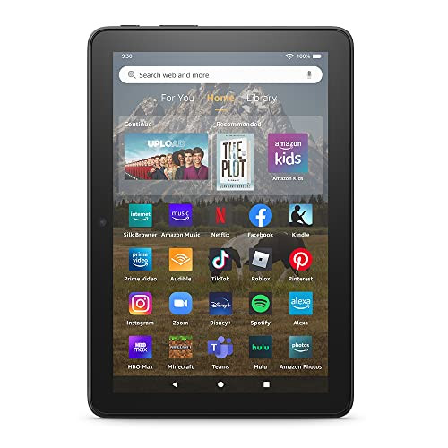 Amazon Fire HD 8 tablet, 8” HD Display, 32 GB, 30% faster processor, designed for portable ente... | Amazon (US)