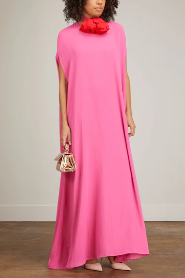 Eleonore Dress in Hot Pink | Hampden Clothing