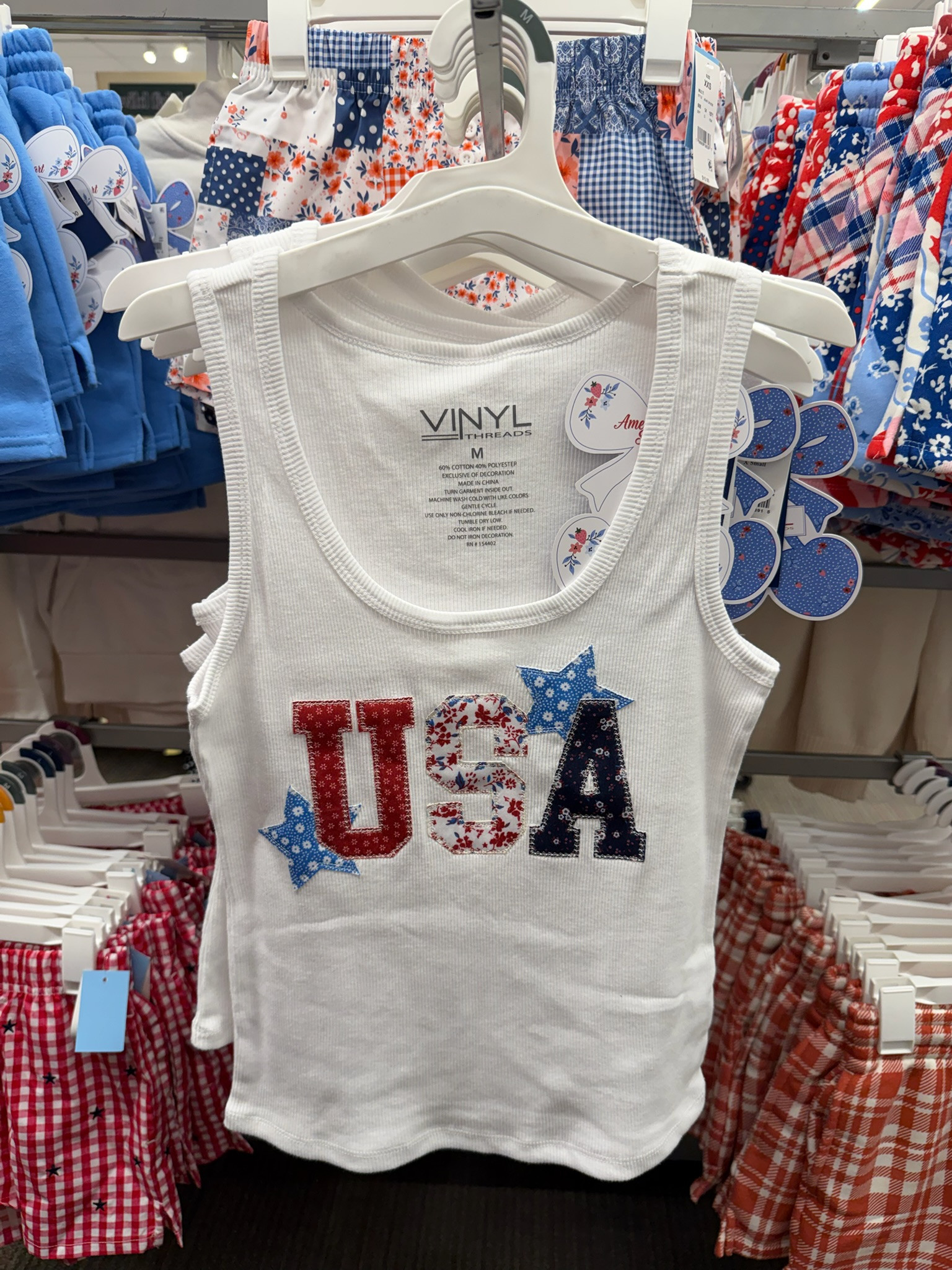 USA patchwork tank now at Target is SUCH a cute find for summer 🇺🇸 I love the vintage inspired graphic mixed with the little star details! summer outfits, vacation outfits beach, country concert outfits, date night outfits, graduation guest outfits, plus size fashion, target style, target finds, target new arrivals, graphic tanks, fourth of july outfits, patriotic outfits, casual summer outfits, americana style
 

 #LTKgrwm #LTKootd #LTKSeasonal