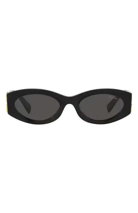 Miu Miu 54mm Oval Sunglasses | Nordstrom | Nordstrom