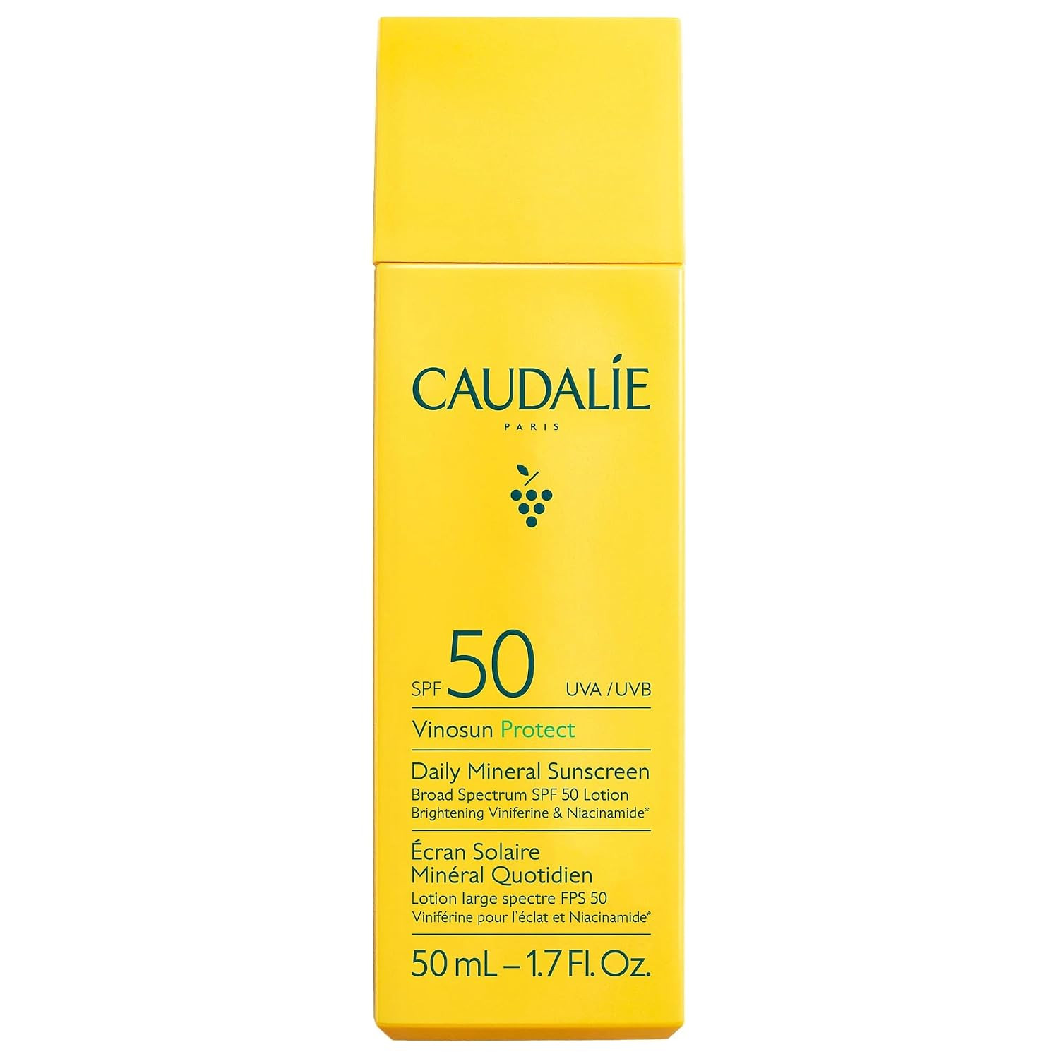 Caudalie Vinosun Daily Mineral Sunscreen SPF50 | Amazon (US)