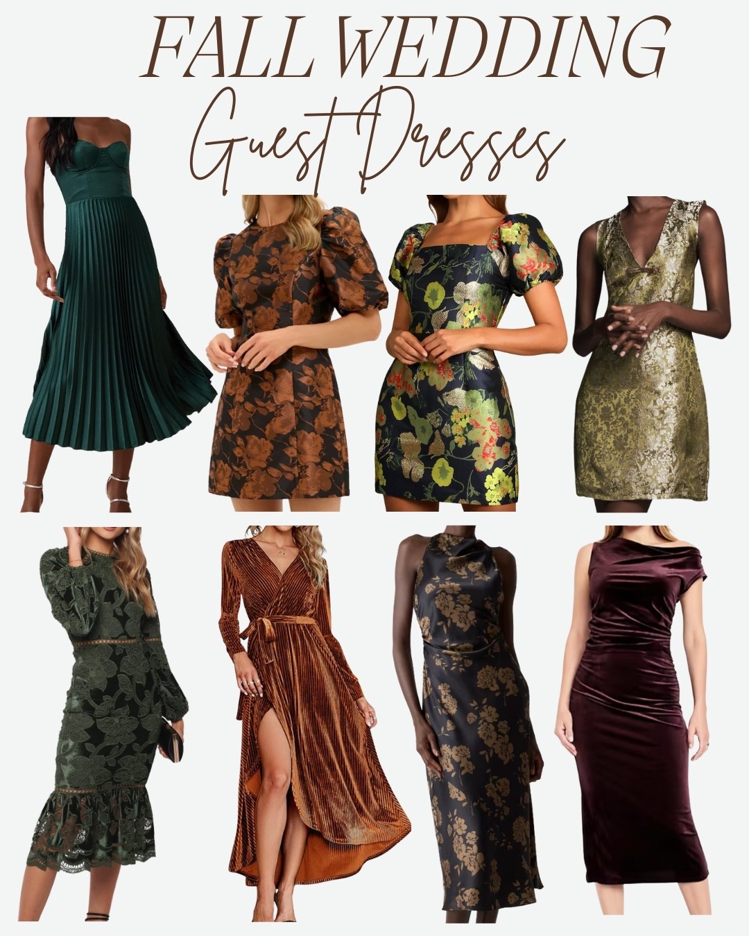 Fall wedding dress guest dresses. 

#LTKFindsUnder100 #LTKHoliday #LTKSeasonal