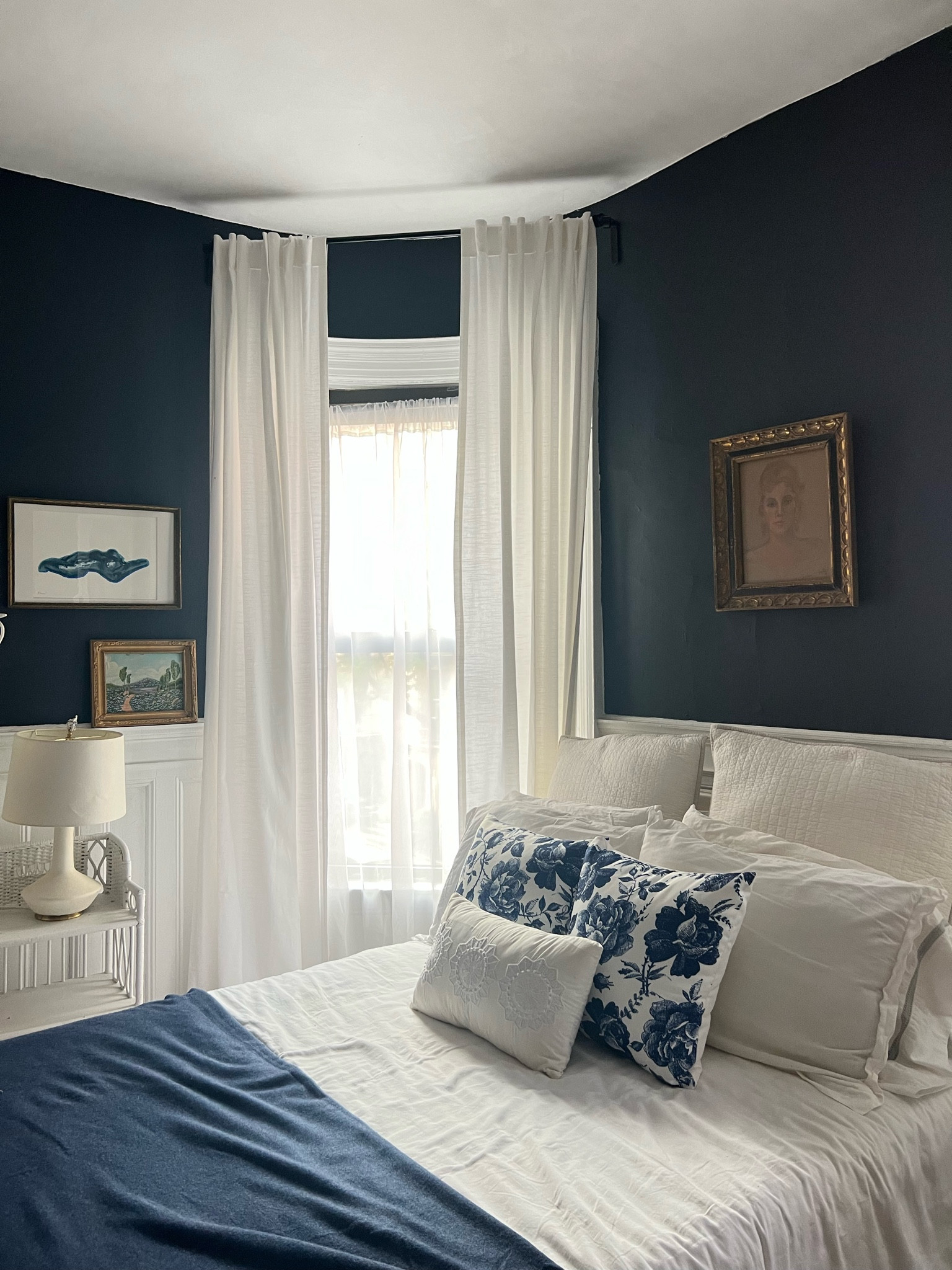 White linen curtains, sheer curtains, white duvet cover and sheets, pillow cover 

#LTKhome #LTKstyletip #LTKsalealert