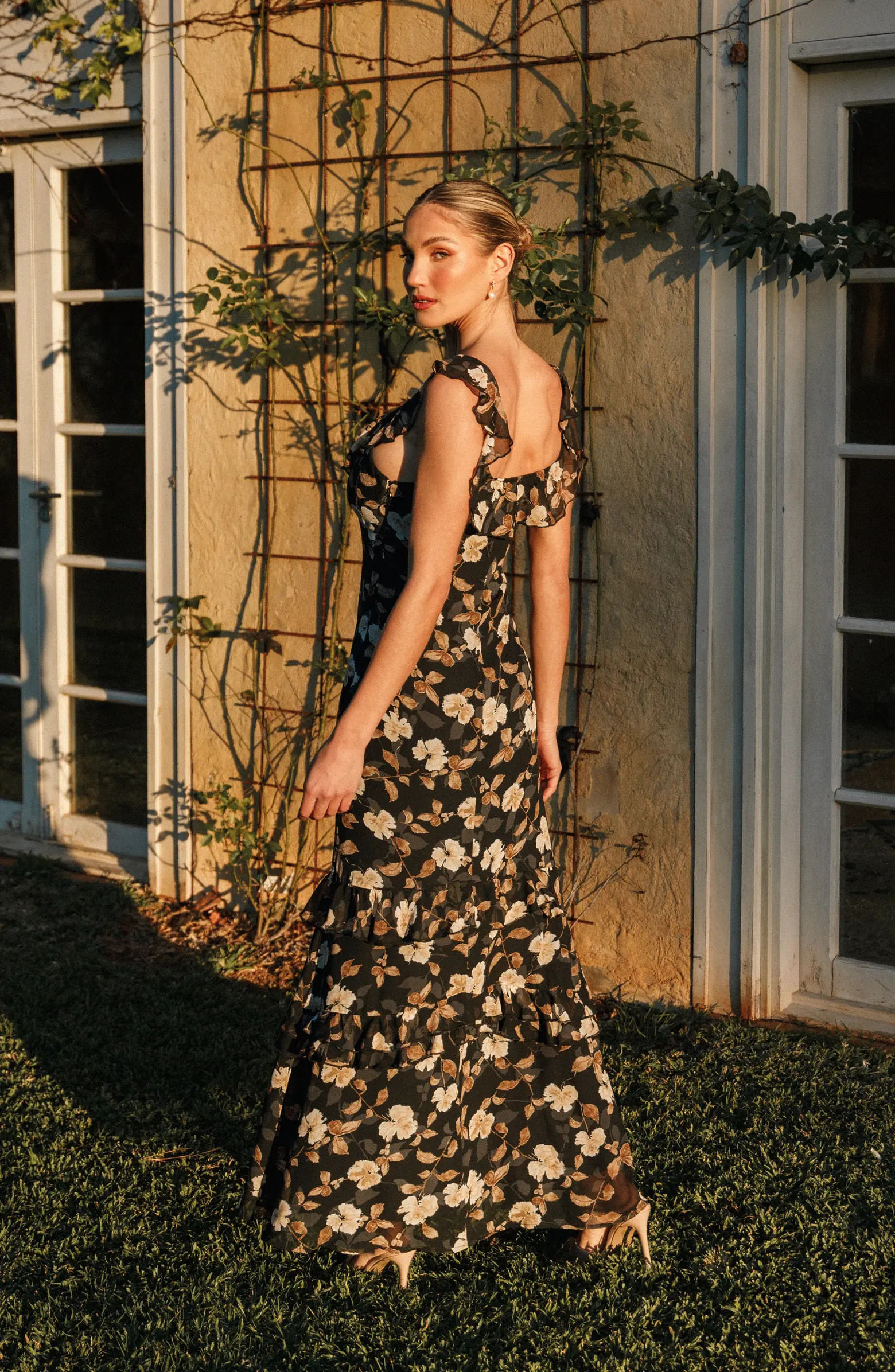 Petal & Pup Irelynn Ruffle Convertible Floral Maxi Dress | Nordstrom | Nordstrom