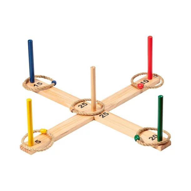 Monoprice Large Ring Toss Game - Easy Assembly, Perfect For Tailgating, Camping, Bbqs, Backyards,... | Walmart (US)