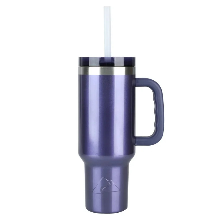 Ozark Trail 40 oz Vacuum Insulated Stainless Steel Tumbler Skipper Blue | Walmart (US)