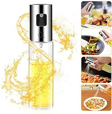Besmon Olive Oil Sprayer Food-grade Glass Bottle dispenser for Cooking, BBQ, Salad, Kitchen Bakin... | Amazon (US)