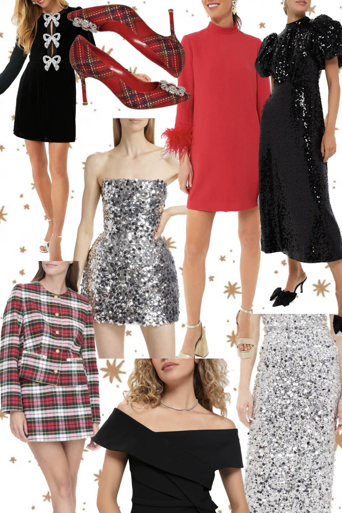 Sequins, sequin dress, holiday dress, plaid, tartan, bows, holiday party, holiday outfit, Christmas dress

#LTKHoliday #LTKParties #LTKStyleTip