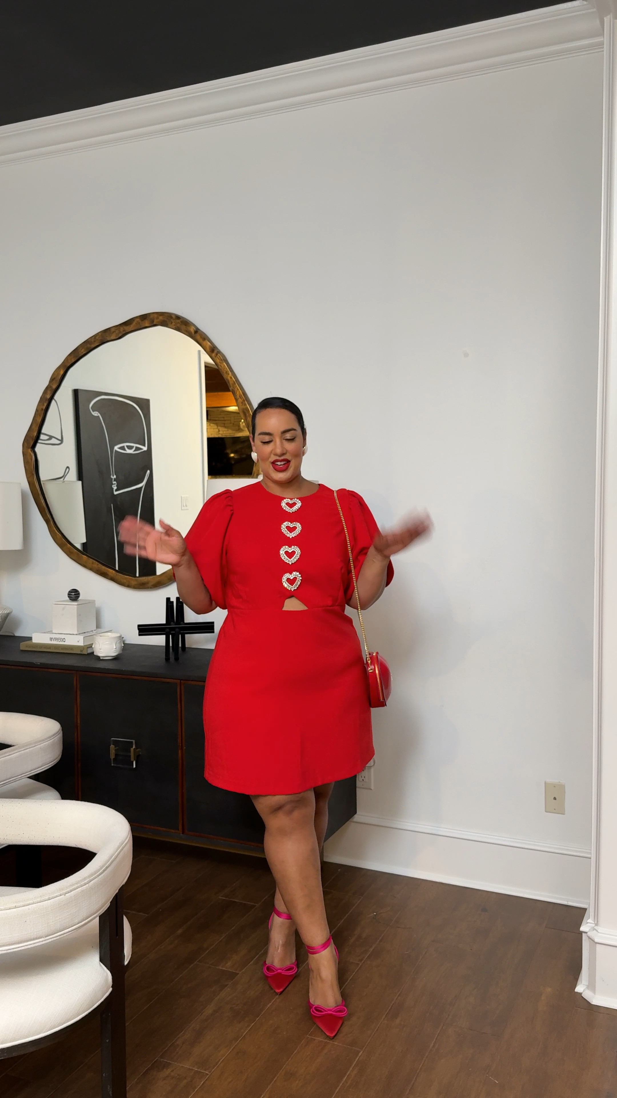 The quintessential valentines day dress. Wearing a 16. Dress from eloquii and shoes are old 

#LTKPlusSize #LTKFindsUnder100 #LTKMidsize