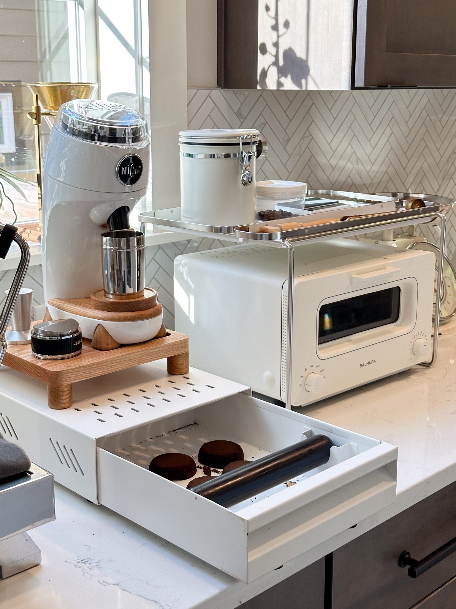☕ Knock, knock! Coffee routine upgraded! 🎉 My coffee corner just got better with this incredible coffee knock box drawer, streamlining my daily java ritual and keeping me "off the grounds" while organizing my space! No more coffee mess, just pure coffee bliss! 😍✨ #CoffeeUpgrade #KnockKnockOffTheGrounds #OrganizedCoffeeCorner #FunctionalCoffeeAccessory #BaristaAtHome #CoffeeLoversUnite #CoffeeAddict #CoffeeSpaceRevamp #CoffeeCornerGoals #HomeBarista #CoffeeTime #CoffeePassion #CoffeeEveryday #CaffeineFix #CoffeeLove #Coffeeholic #CoffeeNook #HomeCafe #CoffeeObsessed #CoffeeAccessories #CoffeeMustHaves #CaffeineAddict #CoffeeBeans #CoffeeLife #HomeCoffeeBar #CoffeeEnthusiast #CoffeeStation #CoffeeAddiction # nizhezero

#LTKunder100 #LTKFind 

#LTKhome
