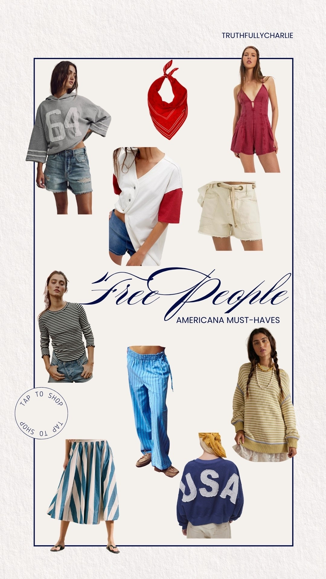 A roundup of my favorite Americana pieces from Free People! 

Forth of July, summer, cotton

#LTKSeasonal #LTKPetite