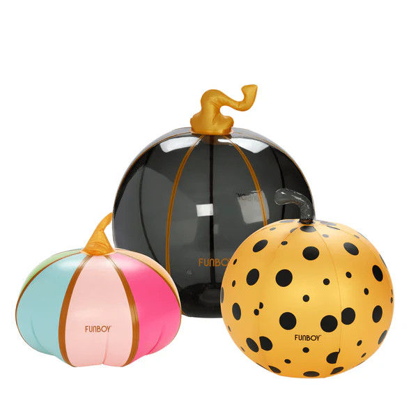 Halloween Pumpkin Decor Colored, Light Up 3-Pack | FUNBOY