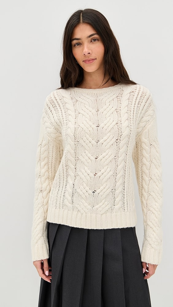 Sabine Cable Knit Sweater | Shopbop