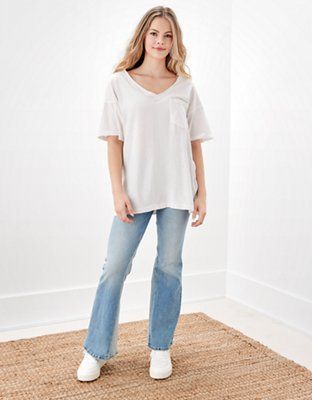 AE Oversized Pocket True Tee | American Eagle Outfitters (US & CA)