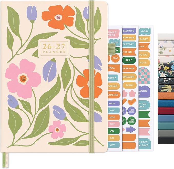 And Per Se Academic Planner 2026-2027 – Weekly & Monthly Planner, July 2026 to June 2027, A5 Le... | Amazon (US)