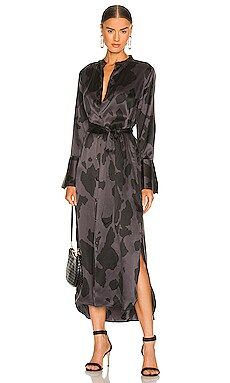 Equipment Connell Maxi in Black from Revolve.com | Revolve Clothing (Global)