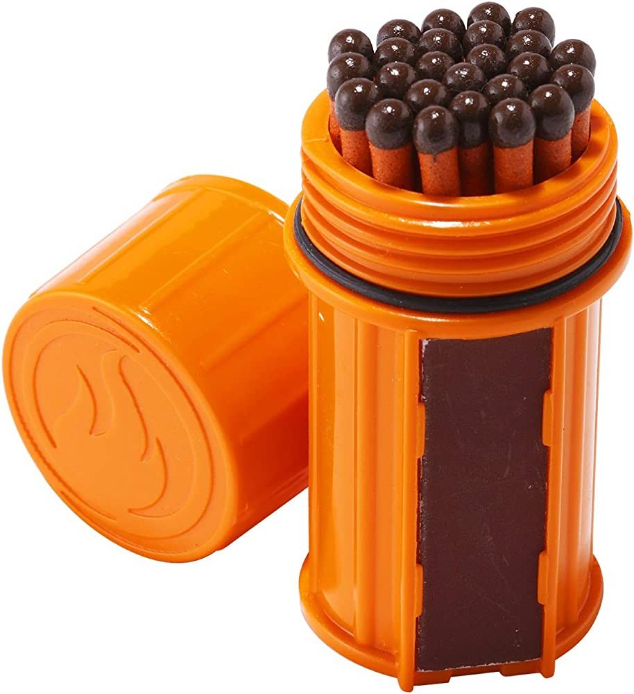 UCO Stormproof Match Kit with Waterproof Case, 25 Stormproof Matches and 3 Strikers | Amazon (US)