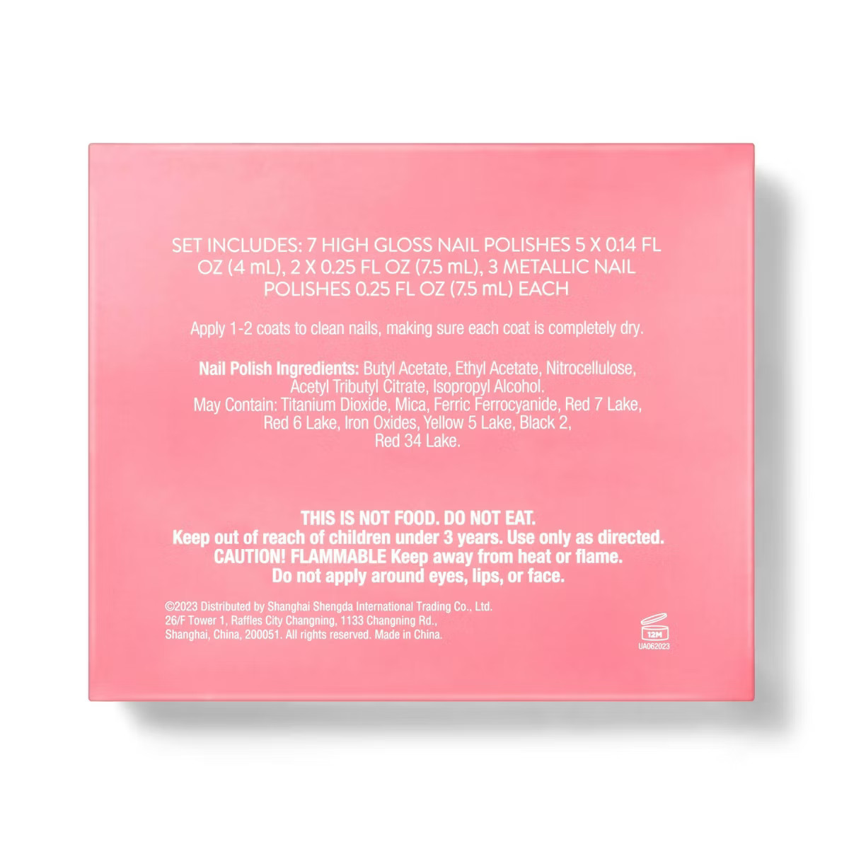 Mini Nail Polish Gift Set - Bold & Glam - 10ct | Target