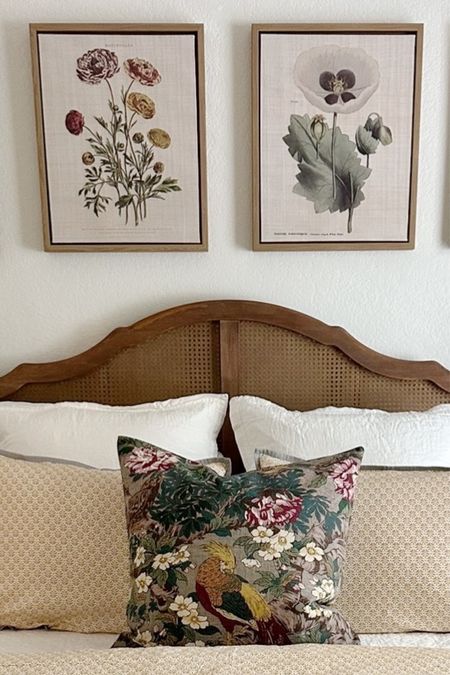 I used this beautiful Pheasant Floral Bird throw pillow on a guest bed for a client recently and love it!

The client already had the floral canvas prints and bedding and it made the perfect addition and pop of color and pattern. 

It’s currently on sale and they have so many other pieces available in the fabric. 

#throwpillow #bedroomdecor

#LTKSale #LTKhome #LTKfindsunder100