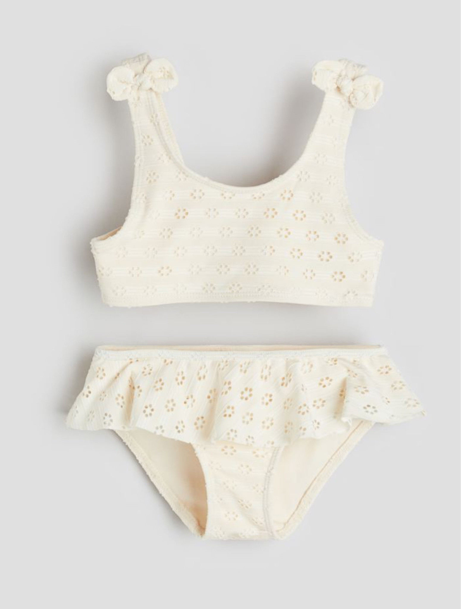 How darling is this eyelet two piece? Grabbing this for Easter baskets for the girls. 😍