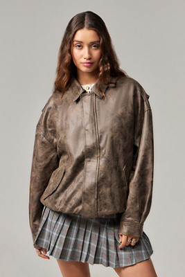 Lioness Kenny Brown Bomber | Urban Outfitters (EU)