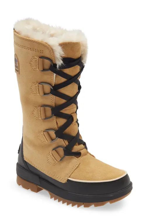SOREL Tivoli IV Waterproof Tall Winter Boot in Curry at Nordstrom, Size 5.5 | Nordstrom