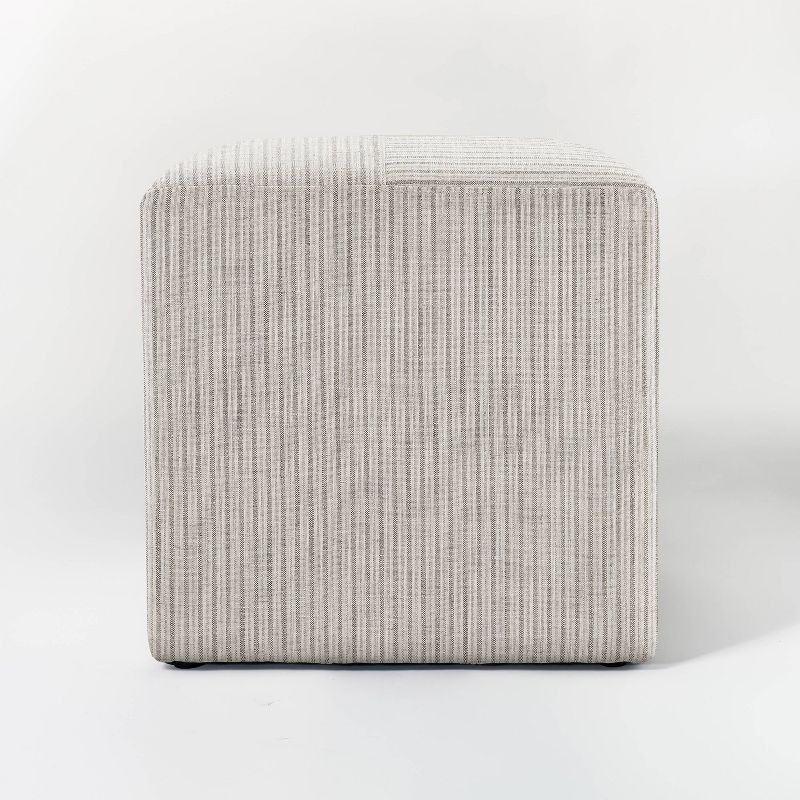 Lynwood Square Upholstered Cube - Threshold™ designed with Studio McGee | Target