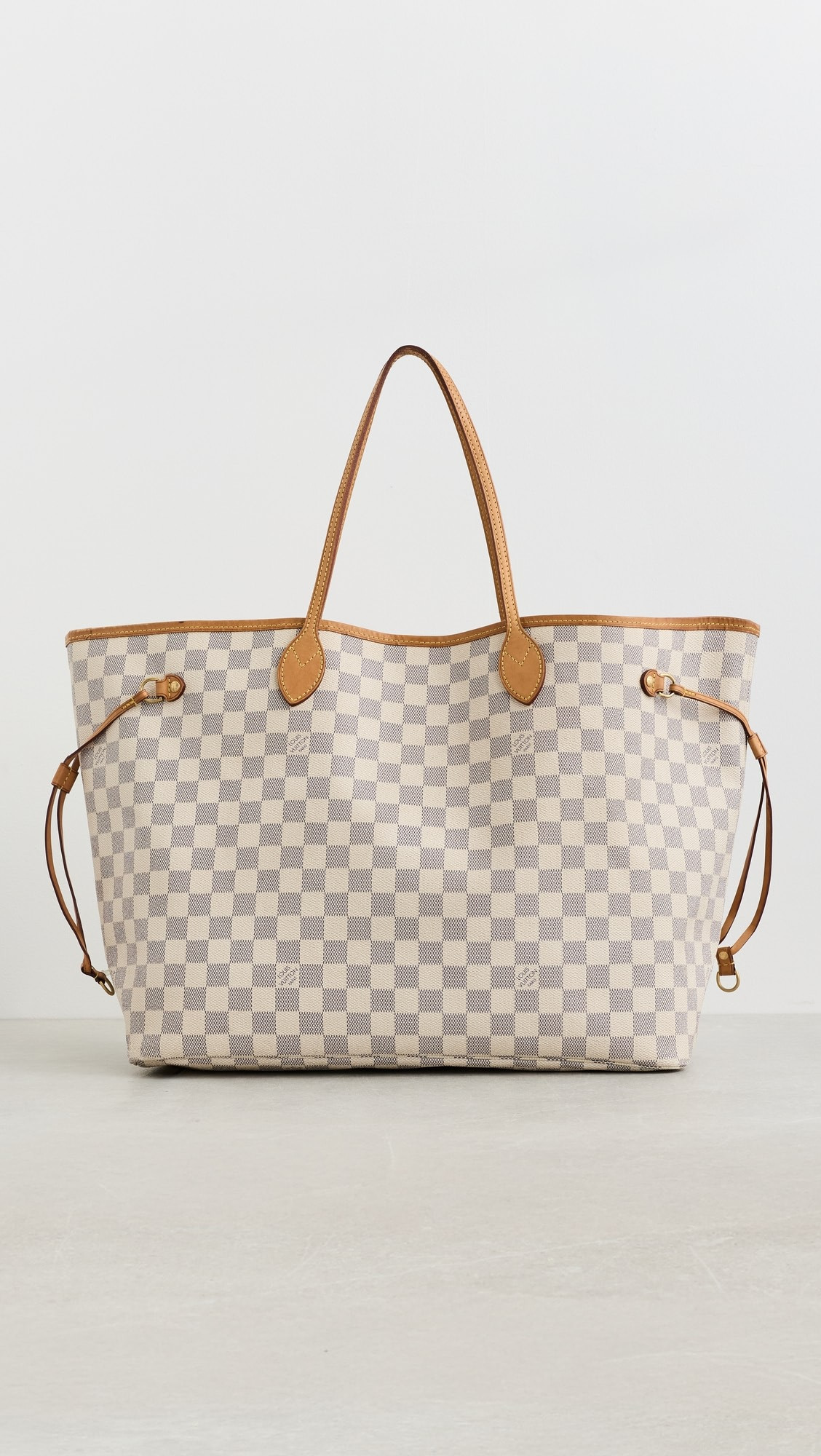 Louis Vuitton Neverfull Large Tote, Damier Azur | Shopbop