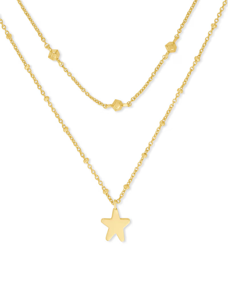 Jae Star Multi Strand Necklace in Gold | Kendra Scott | Kendra Scott