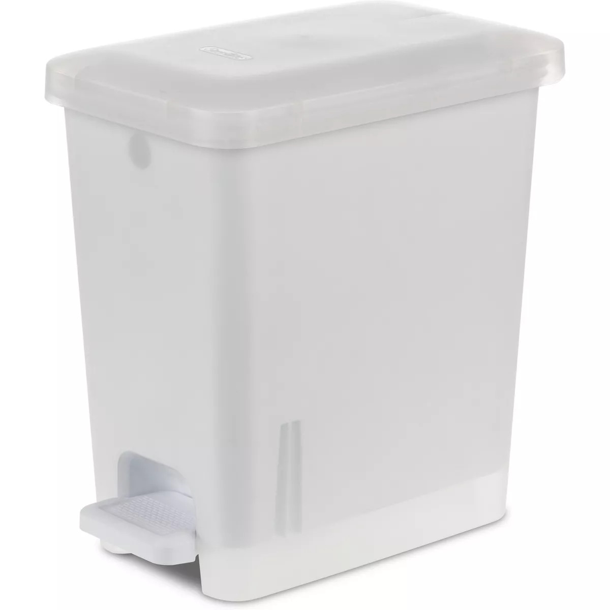 2.7gal Step Trash Can Clear - Brightroom™: Small Pedal-Operated Lid, Bathroom Garbage, Indoor R... | Target