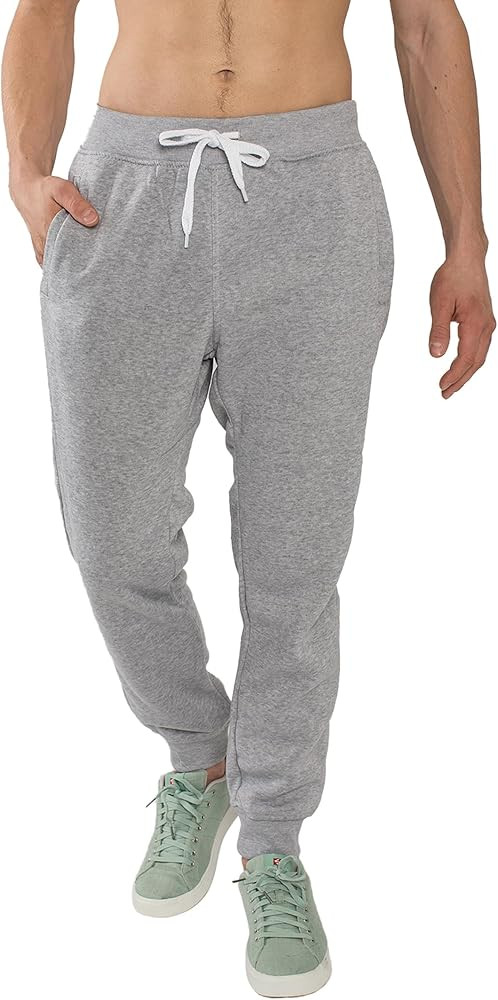 Southpole Men's 1570 Basic Active Fleece Jogger Sweatpants | Amazon (US)