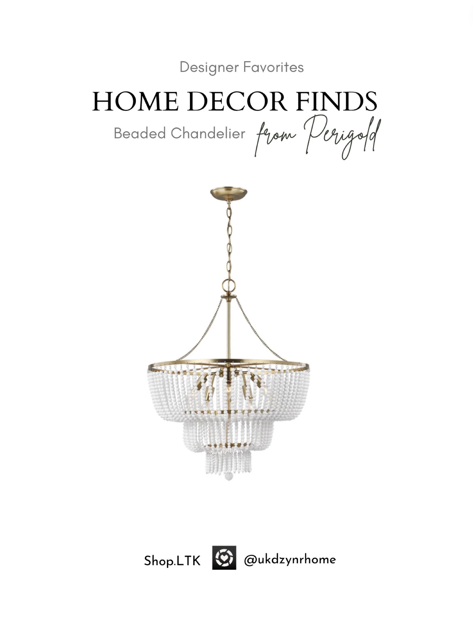 Designer Favorites | Beaded Chandelier | Coastal Style Lighting |  Chandeliers | Dining Room | Bedroomm

#LTKGiftGuide #LTKhome